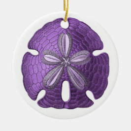 Ornament Violet Sand Dollar