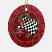 Ornament - Vlag voor vakantieraces (Links)