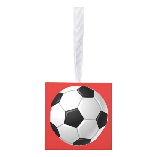 Ornament voetbal ontwerpkubus. (Rechts)