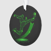 Ornament voetbalmedaille (voorkant)