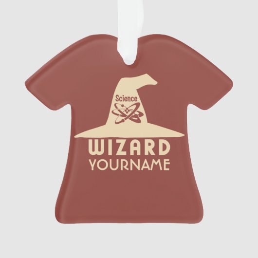Ornament voor aangepaste wetenschapstovenaar (voorkant)