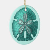 Ornament voor Aqua Sand Dollar (Rechts)