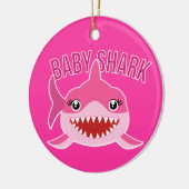 Ornament voor baby met kerstbomen voor haaien (Links)