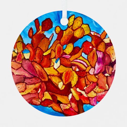 Ornament voor blazing Cactus Metal (Voorkant)