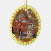 Ornament voor brandweerlieden van FireTruck Buddy (Rechts)
