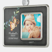 Ornament voor de eerste kerstfoto van Monkey Baby (Links)