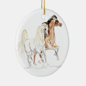Ornament voor de Ronde van Arabische paarden (Rechts)