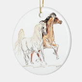 Ornament voor de Ronde van Arabische paarden (Links)