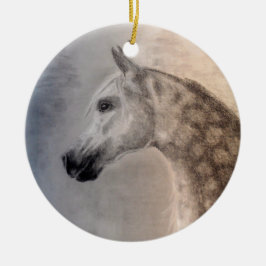 Ornament voor de Rondronde van Arabische paarden -