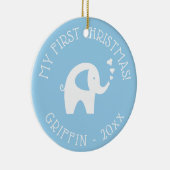 Ornament voor eerste kerstboom voor baby 20XX (Rechts)