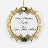 Ornament voor eerste kerstmis (Achterkant)