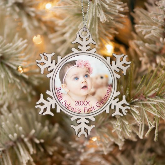  Ornament voor eerste kerstmis (Boom)