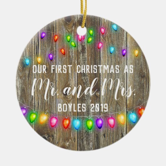 Ornament voor eerste kerstmis (Voorkant)