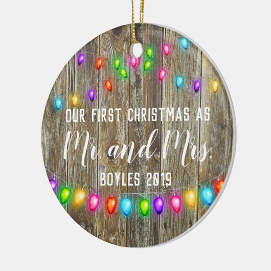 Ornament voor eerste kerstmis (Links)