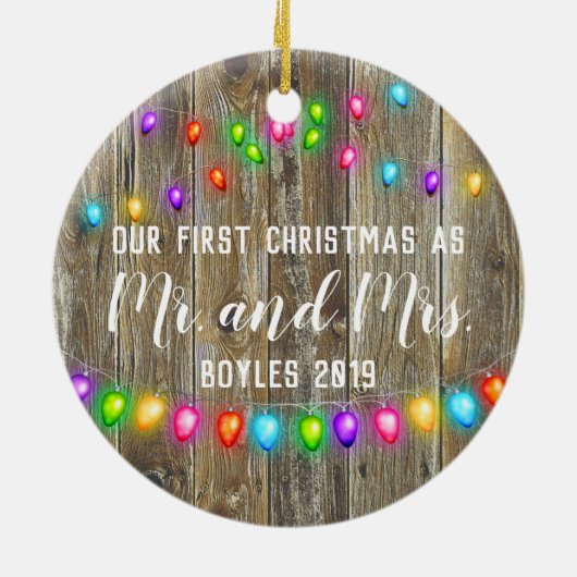 Ornament voor eerste kerstmis (Achterkant)