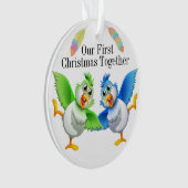 Ornament voor eerste kerstmis (voorkant)