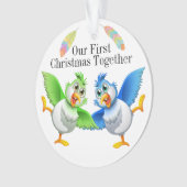 Ornament voor eerste kerstmis (voorkant)