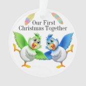 Ornament voor eerste kerstmis (voorkant)