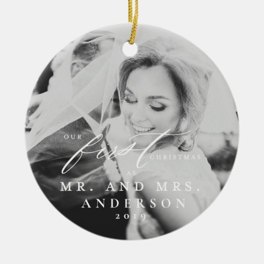 Ornament voor eerste kerstmis (Voorkant)