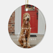 Ornament voor eerste kerstmis (Links)