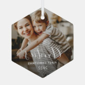 Ornament voor eerste kerstmis van tante (Achterkant)