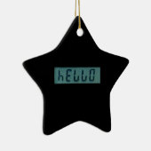 Ornament voor elektronische Hallo (Rechts)
