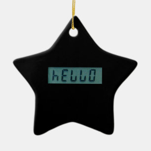 Ornament voor elektronische Hallo