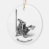 Ornament voor feestdagen met briefperthema Pilot (Links)