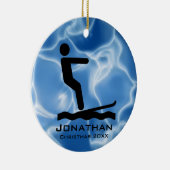 Ornament voor gepersonaliseerde wateren (Rechts)