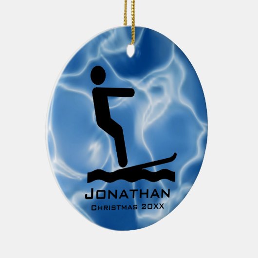 Ornament voor gepersonaliseerde wateren (Rechts)