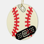 Ornament voor gewonde sportfan (Links)