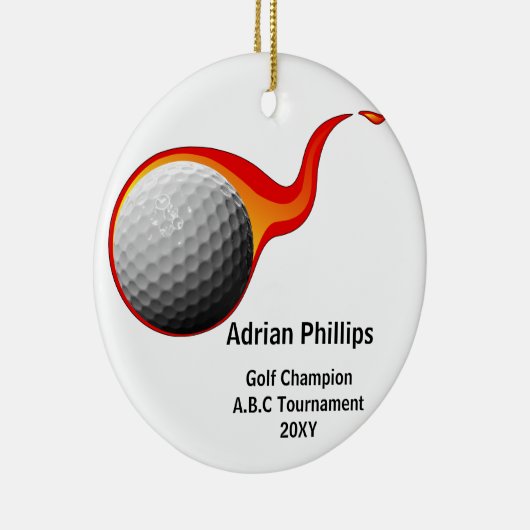 ornament voor golfbal (Rechts)