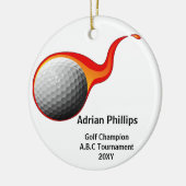 ornament voor golfbal (Links)