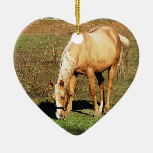 Ornament voor gouden paarden (Voorkant)