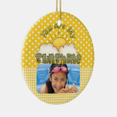 Ornament voor groene en gele zon (Rechts)