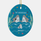 Ornament voor haaienfamilie (Rechts)