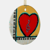 ornament voor hart en piano (Rechts)