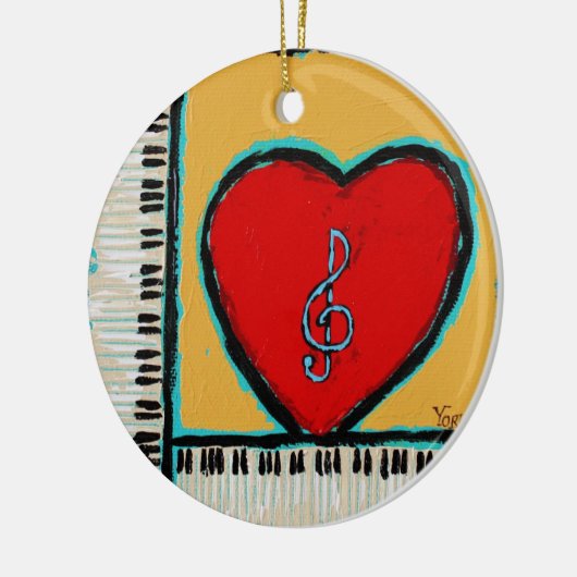 ornament voor hart en piano (Links)