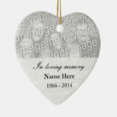 Ornament voor herdenkingsfoto | Ik hou van het geh (Rechts)