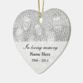 Ornament voor herdenkingsfoto | Ik hou van het geh (Links)