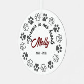 Ornament voor herdenkingskeramiek (Voorkant links)