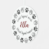 Ornament voor herdenkingskeramiek (Voorkant links)