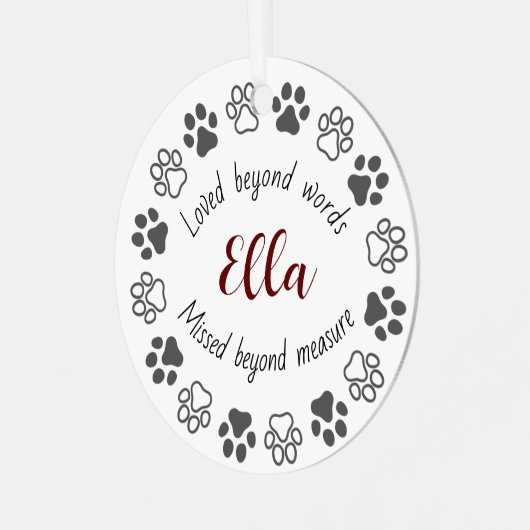 Ornament voor herdenkingskeramiek (Voorkant links)