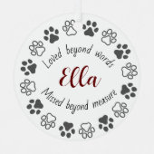 Ornament voor herdenkingskeramiek (Voorkant)