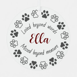 Ornament voor herdenkingskeramiek