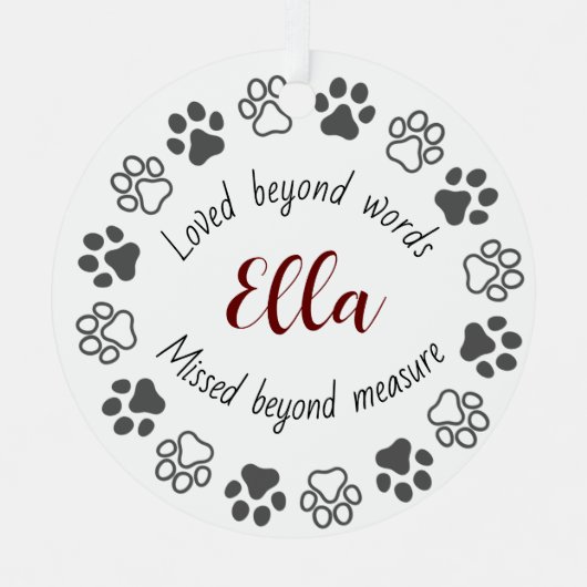 Ornament voor herdenkingskeramiek (Voorkant)