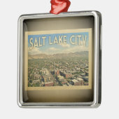 Ornament voor het reizen van zout bij het stadsmee (Links)