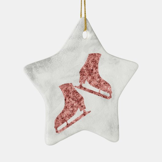 Ornament voor het schaven van sterren - Roos Gold  (Rechts)