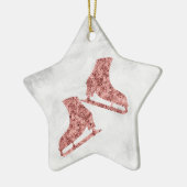 Ornament voor het schaven van sterren - Roos Gold  (Links)