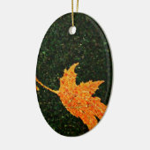 Ornament voor het schilderen van gerooide bladolie (Links)